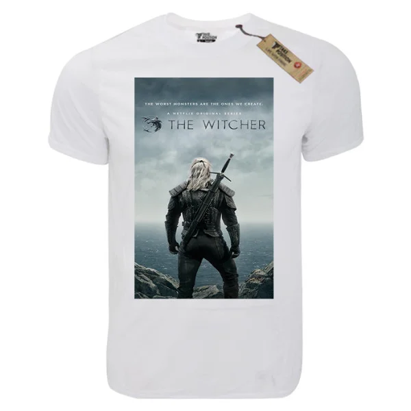 Φωτογραφία προϊόντος: T-shirt unisex Takeposition T-cool λευκό The Witcher , 900-4626