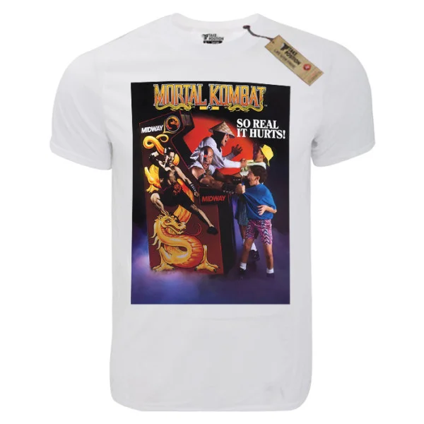 Φωτογραφία προϊόντος: T-shirt unisex Takeposition T-cool λευκό Mortal Kombat retro 900-4607