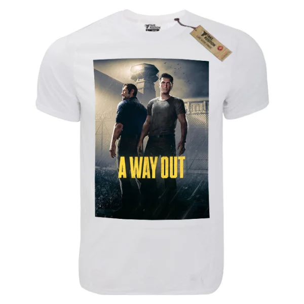 Φωτογραφία προϊόντος: T-shirt unisex Takeposition T-cool λευκό A Way Out 900-4528