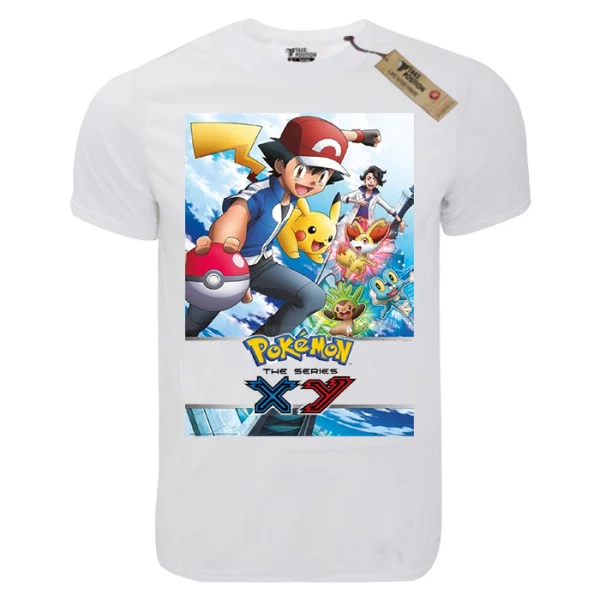 Φωτογραφία προϊόντος: T-shirt unisex Takeposition T-cool λευκό Pokemon xy, 900-1034