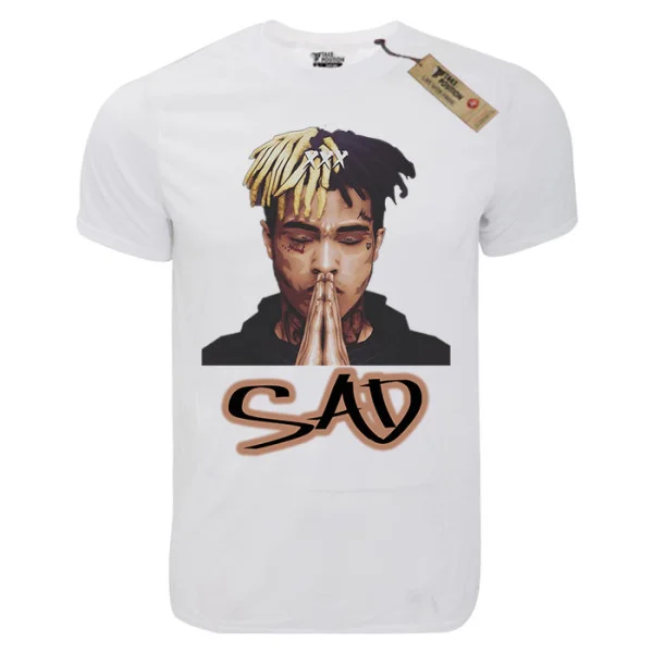 Φωτογραφία προϊόντος: TakePosition T-shirt unisex T-cool λευκό Xxxtentacion sad σε Small 900-7665