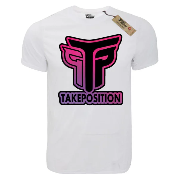 Φωτογραφία προϊόντος: TakePosition T-shirt unisex T-cool λευκό Logo, 900-0033-05