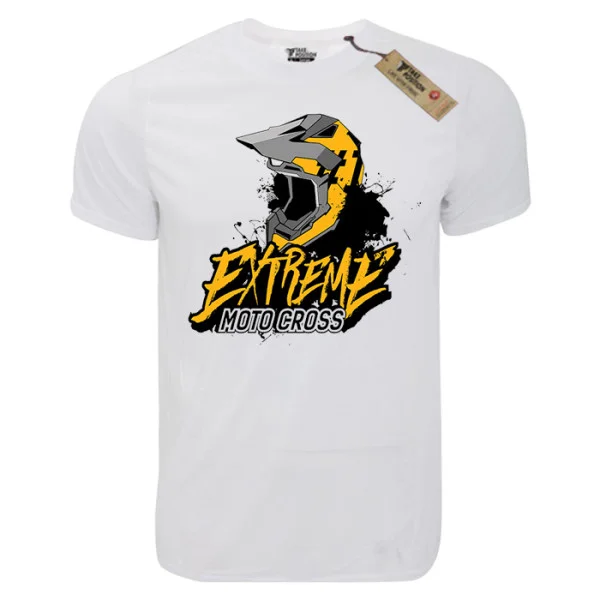 Φωτογραφία προϊόντος: T-shirt unisex Takeposition T-cool λευκό Extreme motorcross, 900-9004