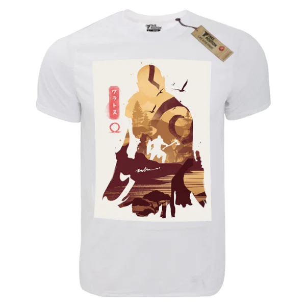 Φωτογραφία προϊόντος: T-shirt unisex Takeposition T-cool λευκό Kratos Poster, 900-4519