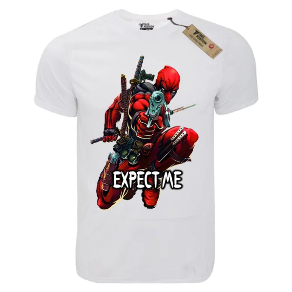 Φωτογραφία προϊόντος: T-shirt unisex Takeposition T-cool λευκό Expect me 900-8513