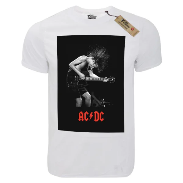 Φωτογραφία προϊόντος: T-shirt unisex Takeposition T-cool λευκό Acdc Rocker, 900-7512