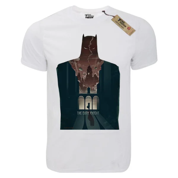 Φωτογραφία προϊόντος: T-shirt unisex Takeposition T-cool λευκό The Dark Night, 900-1029