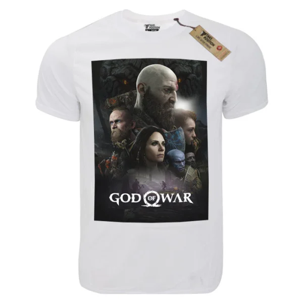 Φωτογραφία προϊόντος: T-shirt unisex Takeposition T-cool λευκό Kratos Joy for adventure 900-4521