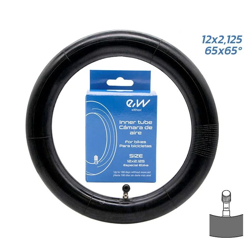 Φωτογραφία προϊόντος: eWHEEL 12X2.125 ΑΕΡΟΘΑΛΑΜΟΣ ΓΙΑ ΗΛΕΚΤΡΙΚΑ ΠΟΔΗΛΑΤΑ ΒΑΛΒΙΔΑ ΛΟΞΗ (65×65º) CMM245