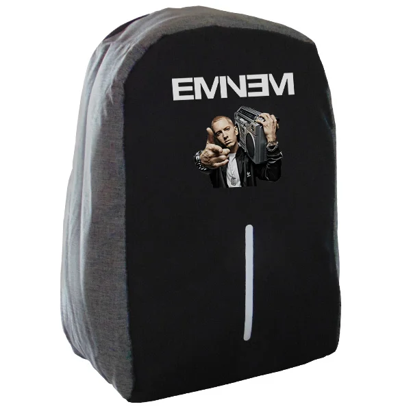 Φωτογραφία προϊόντος: Takeposition Eminem Jam Σακίδιο πλάτης Razor 1κεντρική θέση Rpet 600D 44Y x 34Μ x 10Π Μαύρο/γκρι 973-7518