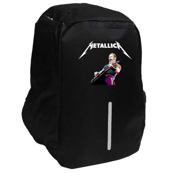Φωτογραφία προϊόντος: Takeposition Metallica Σακίδιο πλάτης Razor 1κεντρική θέση Rpet 600D 44Y x 34Μ x 10Π Μαύρο, 973-7501-02