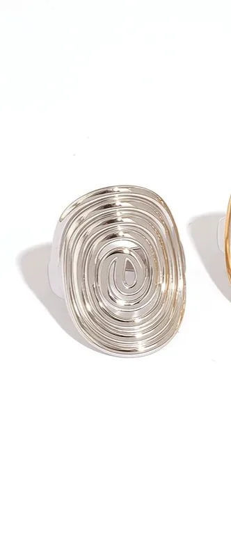 Φωτογραφία προϊόντος: Peach Jewelry Δαχτυλίδι Ατσάλι 316 Σπείρα