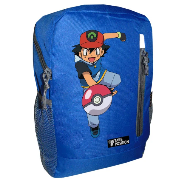 Φωτογραφία προϊόντος: Takeposition Kidy Σακίδιο νηπίων Anime As throw pokeball, 1 κεντρική θέση ,Μπλε, 974-1206-10