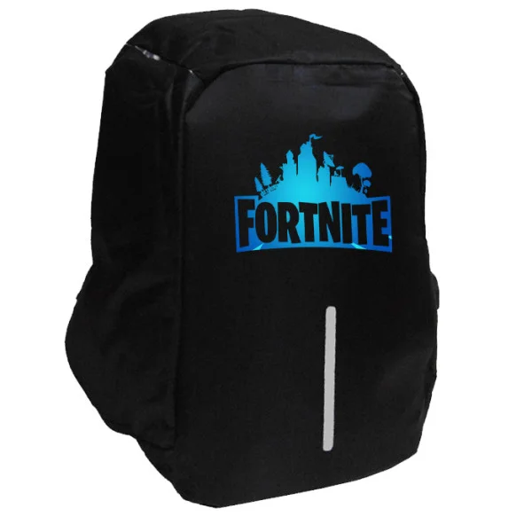 Φωτογραφία προϊόντος: Takeposition Fortnite logo Σχολική τσάντα Razor 1κεντρική θέση Rpet 600D 44Y x 34Μ x 10Π, Μαύρο, 973-4736-02