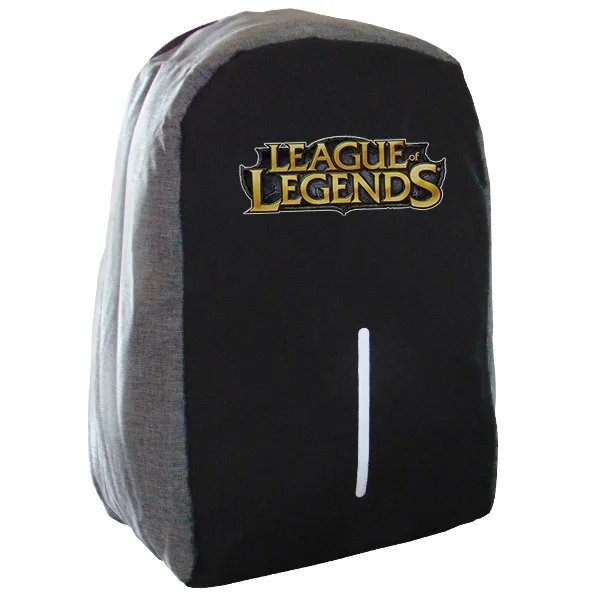 Φωτογραφία προϊόντος: Takeposition League of Legends Σακίδιο πλάτης Razor 1κεντρική θέση Rpet 600D 44Y x 34Μ x 10Π Μαύρο/γκρι 973-4689