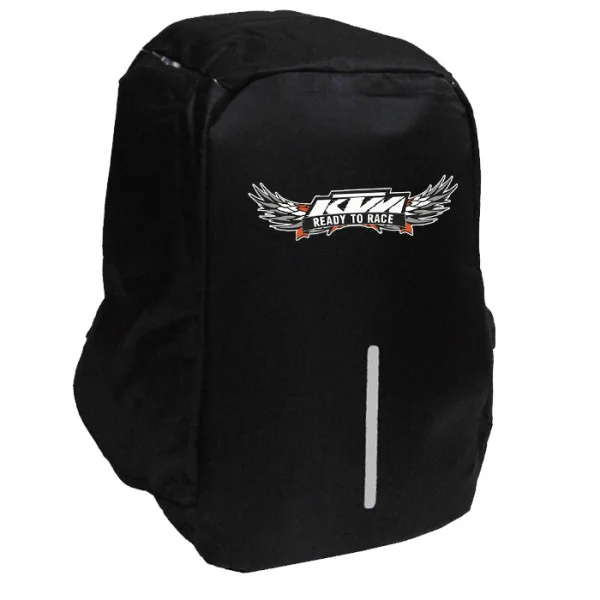Φωτογραφία προϊόντος: Takeposition Ktm wing logo Σακίδιο πλάτης Razor 1κεντρική θέση Rpet 600D 44Y x 34Μ x 10Π Μαύρο, 973-9083-02