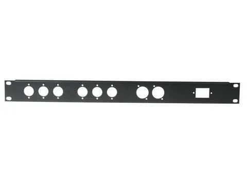 Φωτογραφία προϊόντος: PRO-SHOW 1 Unit Rack Pre-Drilled Panel 8 XLR 1 IEC. (30100640)