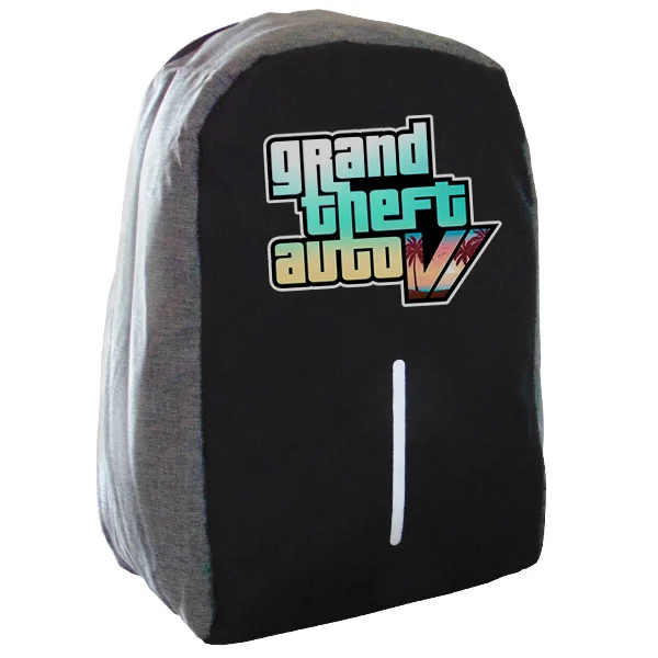 Φωτογραφία προϊόντος: Takeposition Grand theft auto Σακίδιο πλάτης Razor 1κεντρική θέση Rpet 600D 44Y x 34Μ x 10Π Μαύρο/γκρι 973-4724