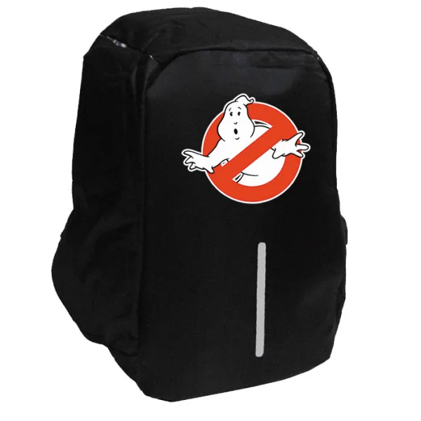 Φωτογραφία προϊόντος: Takeposition Ghostbusters Σχολική τσάντα Razor 1κεντρική θέση Rpet 600D 44Y x 34Μ x 10Π, Μαύρο, 973-1114-02