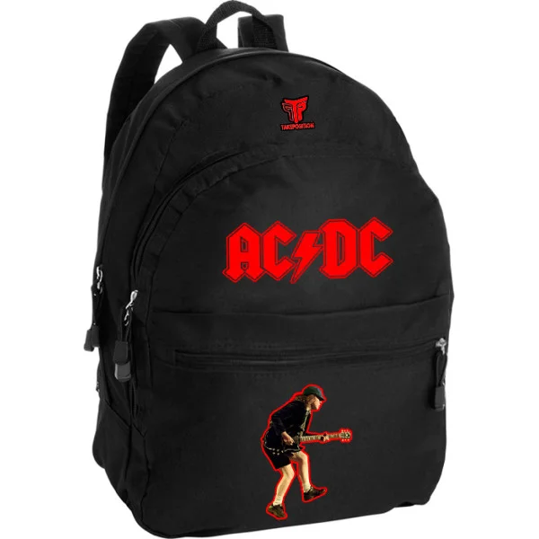 Φωτογραφία προϊόντος: Takeposition Pearl Σακίδιο πλάτης Acdc Rocker, 1 Κεντρικές θέσεις, 40.5x31x15cm ,Μαύρο, 976-7500-02