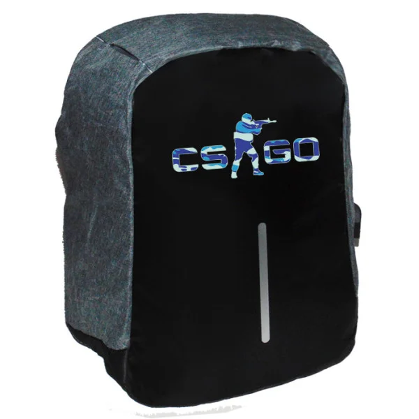 Φωτογραφία προϊόντος: Takeposition CSGO Σακίδιο πλάτης Razor 1κεντρική θέση Rpet 600D 44Y x 34Μ x 10Π Μαύρο/γκρι 973-4720-07