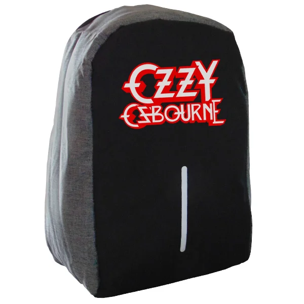 Φωτογραφία προϊόντος: Takeposition Ozzy Ozbourne Σακίδιο πλάτης Razor 1κεντρική θέση Rpet 600D 44Y x 34Μ x 10Π Μαύρο/γκρι 973-7519