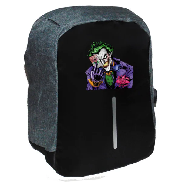 Φωτογραφία προϊόντος: Takeposition Joker Σχολική τσάντα Razor 1κεντρική θέση Rpet 600D 44Y x 34Μ x 10Π Μαύρο/γκρι 973-1207-07
