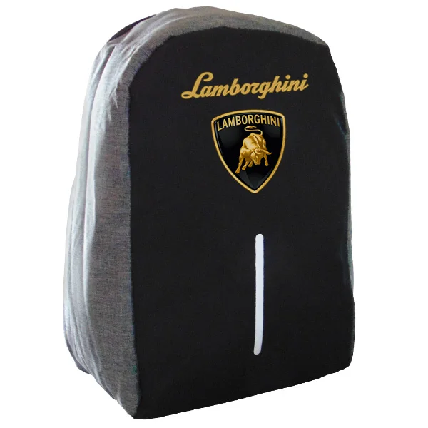 Φωτογραφία προϊόντος: Takeposition Lamborghini Σακίδιο πλάτης Razor 1κεντρική θέση Rpet 600D 44Y x 34Μ x 10Π Μαύρο/γκρι 973-9058