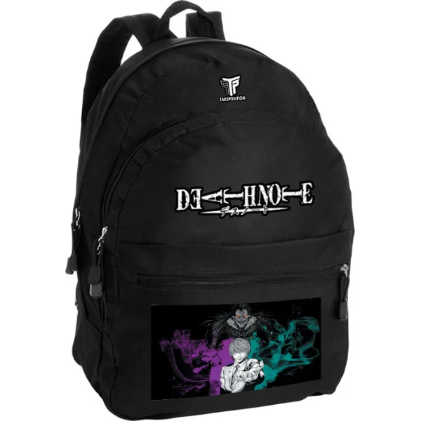 Φωτογραφία προϊόντος: Takeposition Pearl Σακίδιο πλάτης Anime Deathnote first blood, 1 Κεντρικές θέσεις, 40.5x31x15cm ,Μαύρο, 976-1025-02