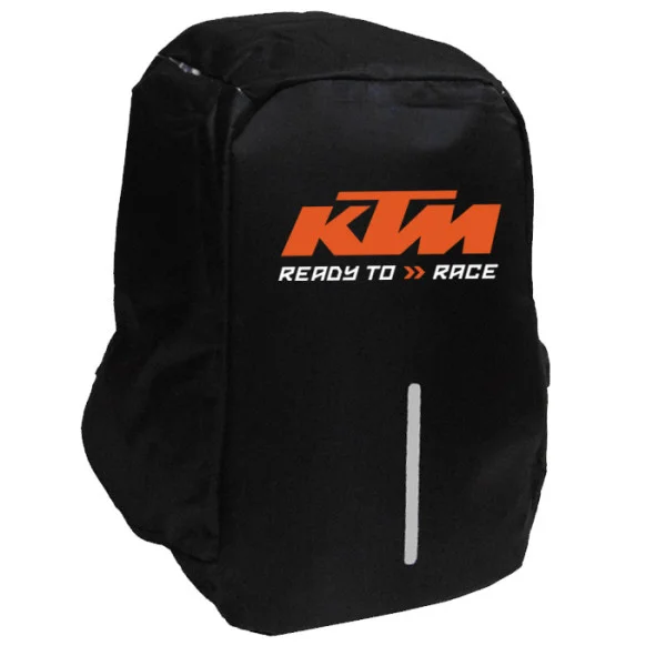 Φωτογραφία προϊόντος: Takeposition Ktm logo Σακίδιο πλάτης Razor 1κεντρική θέση Rpet 600D 44Y x 34Μ x 10Π Μαύρο, 973-9045-02