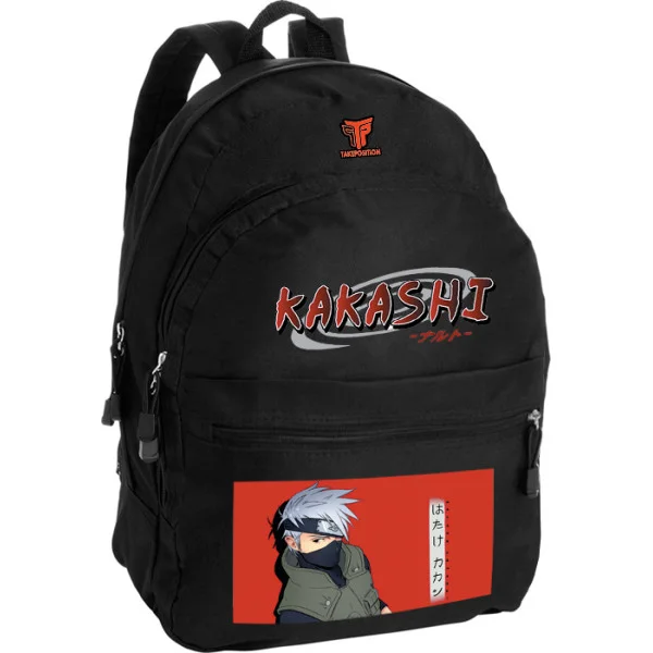 Φωτογραφία προϊόντος: Takeposition Pearl Σακίδιο πλάτης Anime Kakashi, 1 Κεντρικές θέσεις, 40.5x31x15cm ,Μαύρο, 976-1334-02