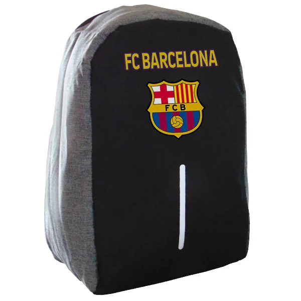 Φωτογραφία προϊόντος: Takeposition FC Barcelona Σακίδιο πλάτης Razor 1κεντρική θέση Rpet 600D 44Y x 34Μ x 10Π Μαύρο/γκρι 973-9066