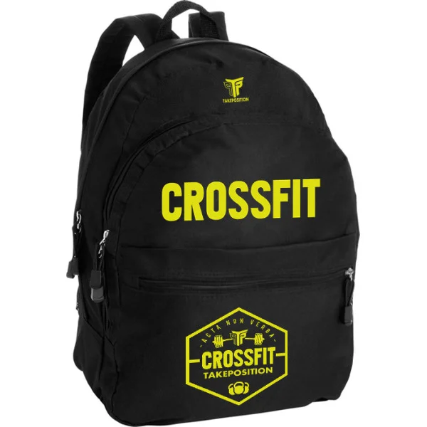 Φωτογραφία προϊόντος: Takeposition Pearl Σακίδιο πλάτης Crossfit Dambel, 1 Κεντρικές θέσεις, 40.5x31x15cm ,Μαύρο, 976-5573-02