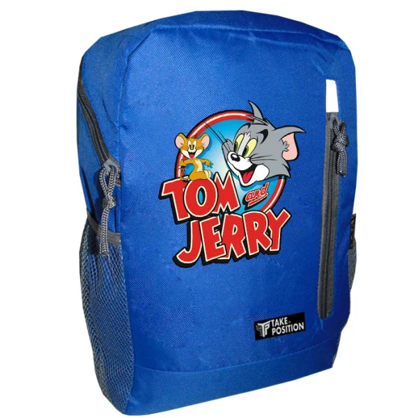 Φωτογραφία προϊόντος: Takeposition Kidy Σακίδιο νηπίων Tom & Jerry, 1 κεντρική θέση ,Μπλε, 974-1088-10