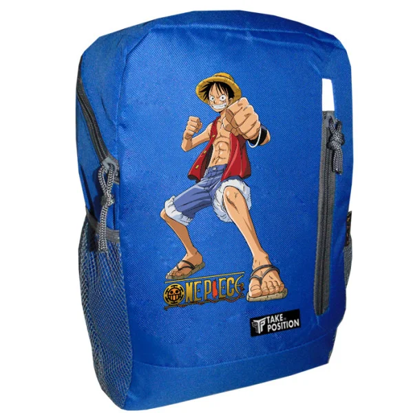Φωτογραφία προϊόντος: Takeposition Kidy Σακίδιο νηπίων Anime One Piece Monkey D.Luffy, 1 κεντρική θέση ,Μπλε, 974-1311-10