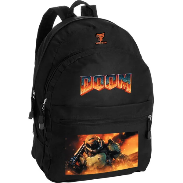 Φωτογραφία προϊόντος: Takeposition Pearl Σακίδιο πλάτης Doom, 1 Κεντρικές θέσεις, 40.5x31x15cm ,Μαύρο, 976-4551-02