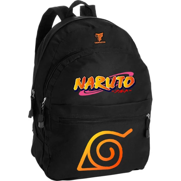 Φωτογραφία προϊόντος: Takeposition Pearl Σακίδιο πλάτης Anime Naruto Logo, 1 Κεντρικές θέσεις, 40.5x31x15cm,Μαύρο, 976-1066-02