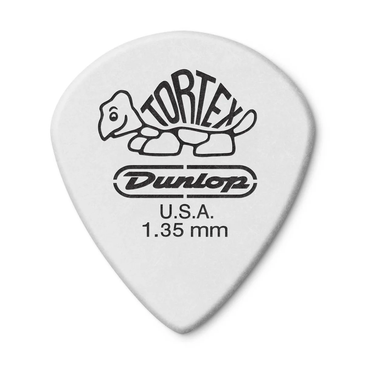 Φωτογραφία προϊόντος: Dunlop Jazz III 478R-1.35 - Πένα Tortex White Jazz III 1.35mm