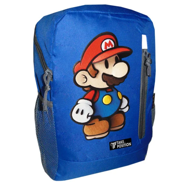 Φωτογραφία προϊόντος: Takeposition Kidy Σακίδιο νηπίων Mario 3D, 1 κεντρική θέση ,Μπλε, 974-1270-10