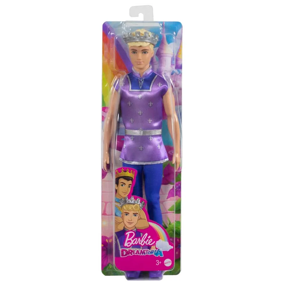 Φωτογραφία προϊόντος: Mattel Barbie Dreamtopia Κούκλα Πρίγκιπας Ken- HLC21/HLC23