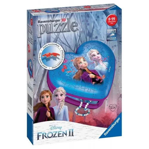 Φωτογραφία προϊόντος: Ravensburger Παιδικό Puzzle Heart Box Frozen 2 54pcs - 121205