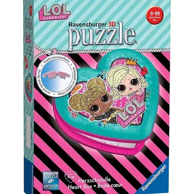 Φωτογραφία προϊόντος: Ravensburger 3D Puzzle 54 Τεμ. Μπιζουτιέρα L.O.L. Surprise - 111640