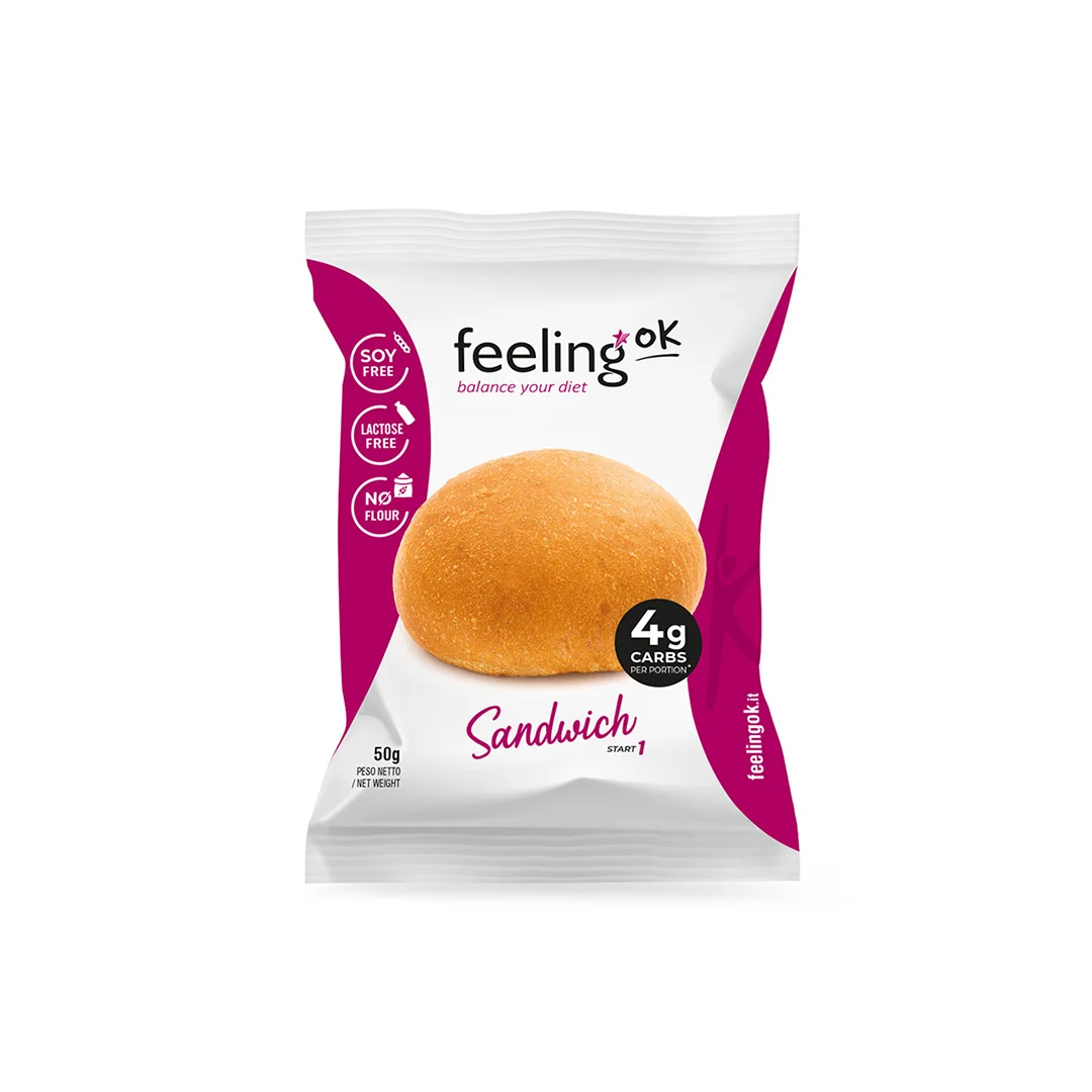 Φωτογραφία προϊόντος: Sandwich πρωτεϊνικό FeelingOk 50g