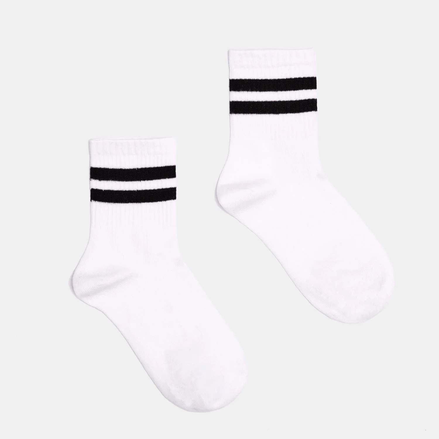 Φωτογραφία προϊόντος: EMERSON UNISEX DOUBLE-STRIPE CREW SOCKS ΑΣΠΡΟ