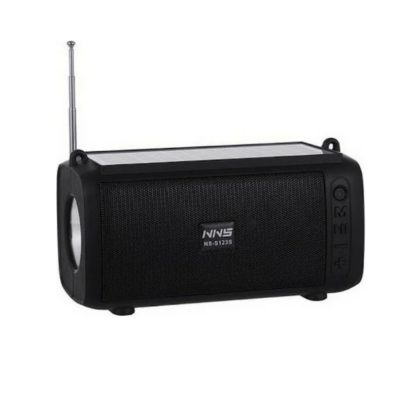 Φωτογραφία προϊόντος: Tradesor Ασύρματο ηχείο Bluetooth - Solar - NS123S - 881391 - Black