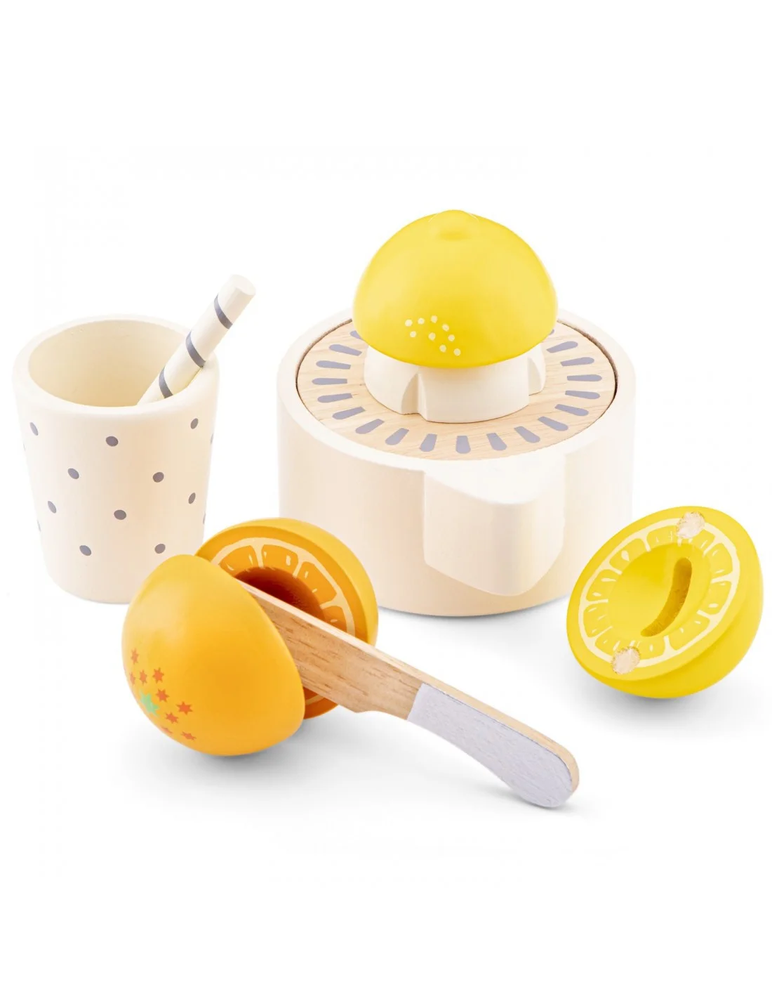 Φωτογραφία προϊόντος: New Classic Toys Ξύλινος Παιδικός Αποχυμωτής Με Φρούτα