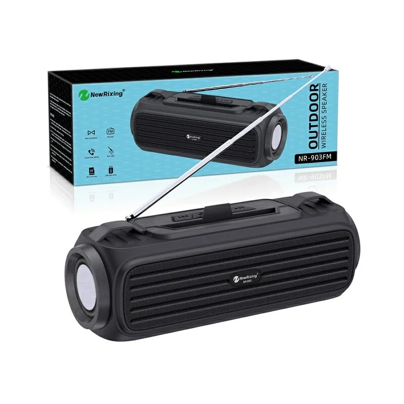 Φωτογραφία προϊόντος: Tradesor Ασύρματο ηχείο Bluetooth - NR903 - 909032 - Black