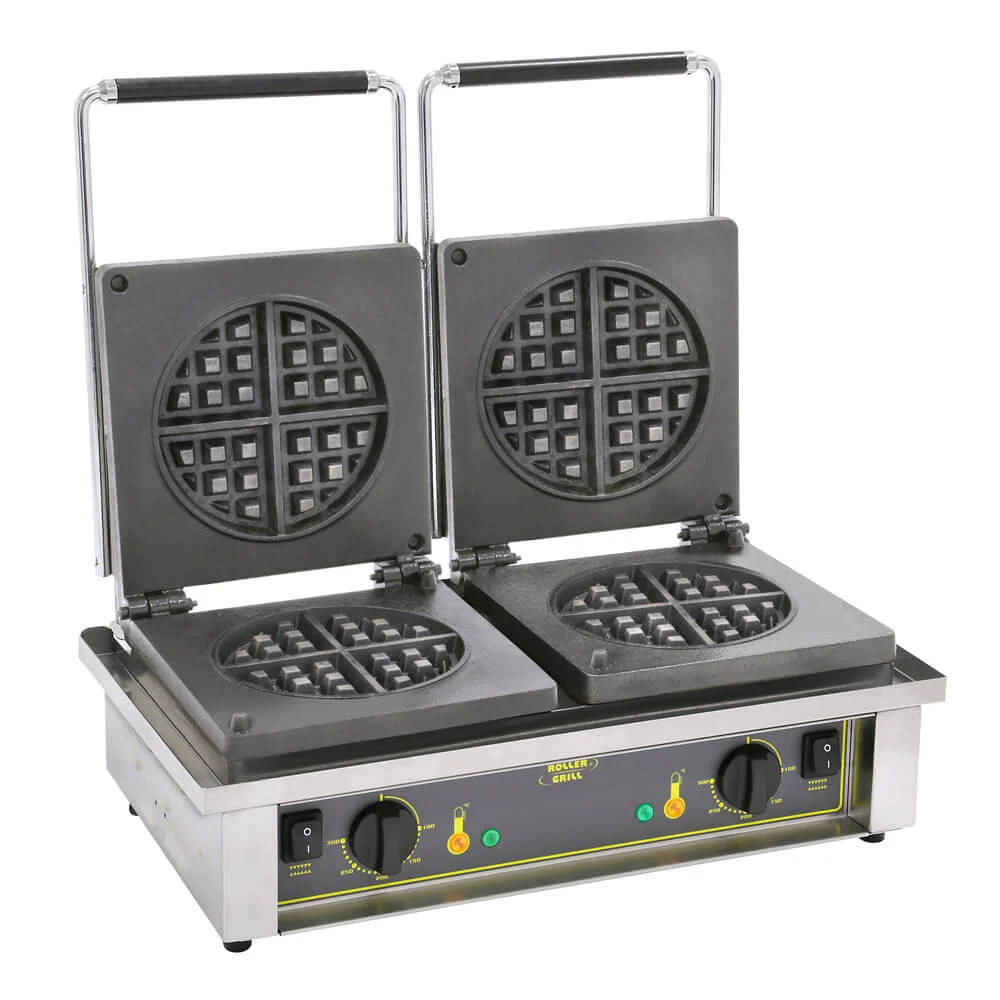 Φωτογραφία προϊόντος: Συσκευή για βάφλες ROLLER GRILL GED75 διπλή στρογγυλή