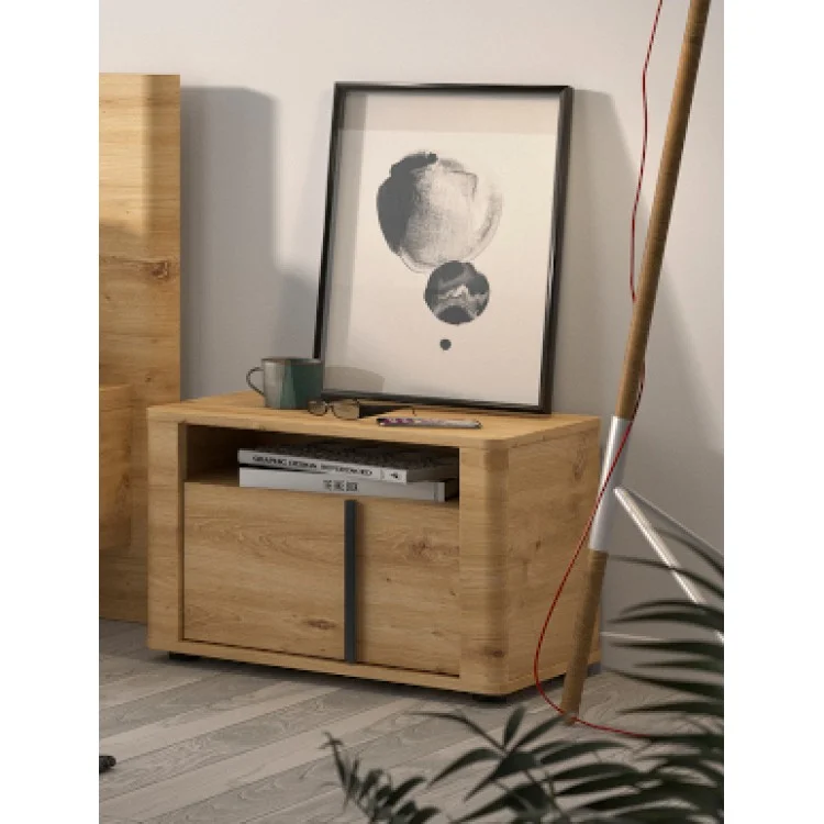 Φωτογραφία προϊόντος: INSIDE Confidence Κομοδίνο 57x37x39εκ. Artisan Oak