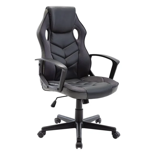 Φωτογραφία προϊόντος: WWL WWO599 Gaming πολυθρόνα Mesh - Pu Μαύρο/Γκρι